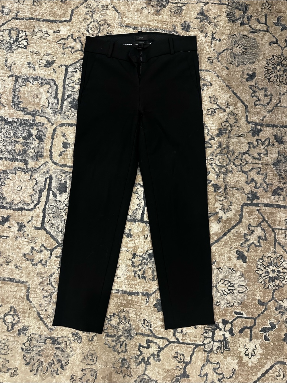 J Crew Women’s Cameron Black Dress Pants - size 0